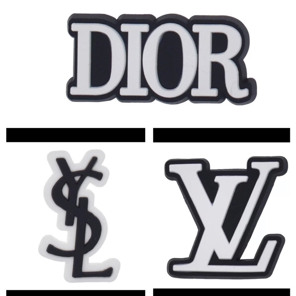 Designer croc charms